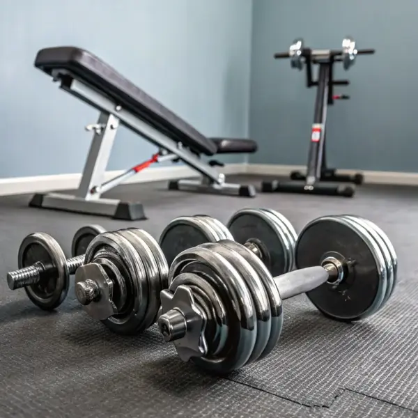 Olympic Rubber Coated Dumbbells